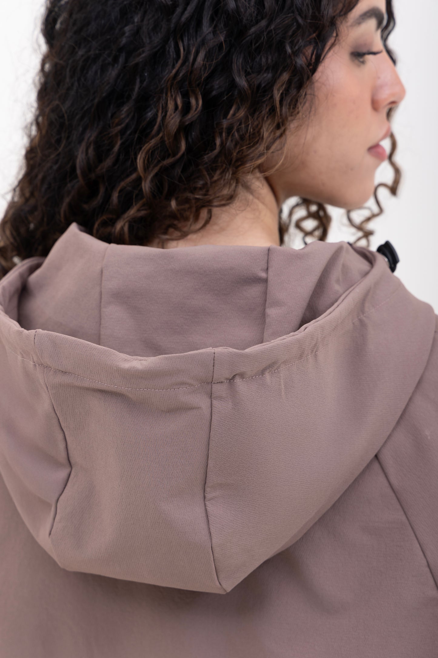 Mocha mousse FOMO track jacket