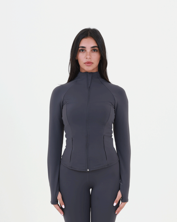Fitted Zip Jacket