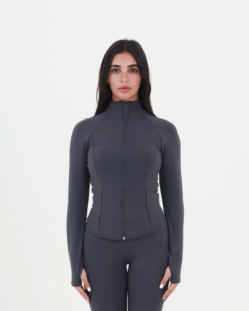 Fitted Zip Jacket
