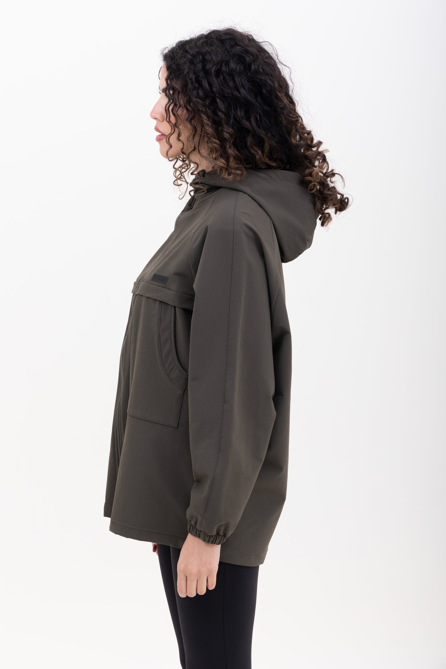 Dark olive FOMO Track jacket