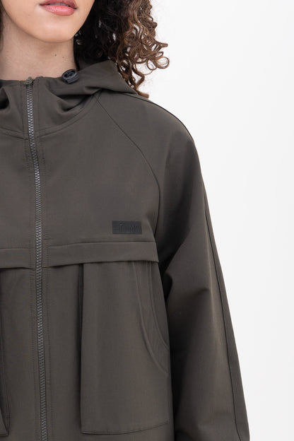 Dark olive FOMO Track jacket