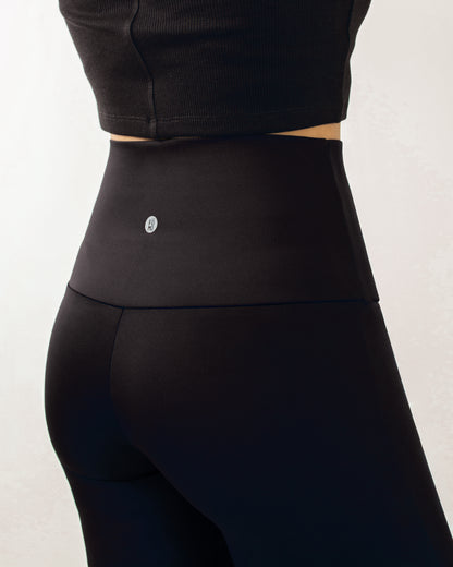 Black High Waist Flare Pants